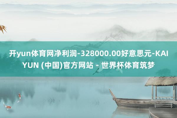 开yun体育网净利润-328000.00好意思元-KAIYUN (中国)官方网站 - 世界杯体育筑梦