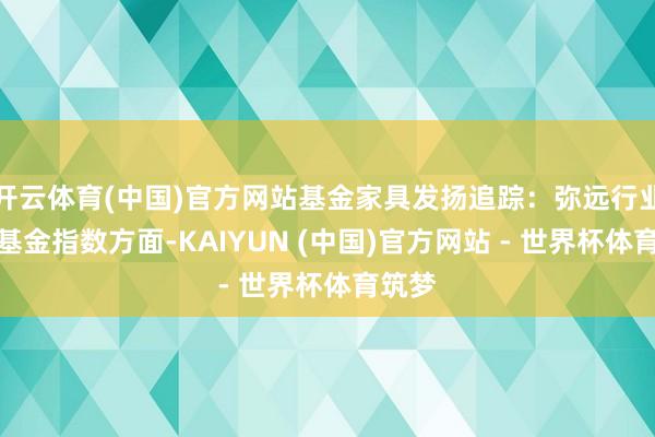 开云体育(中国)官方网站基金家具发扬追踪：弥远行业主题基金指数方面-KAIYUN (中国)官方网站 - 世界杯体育筑梦